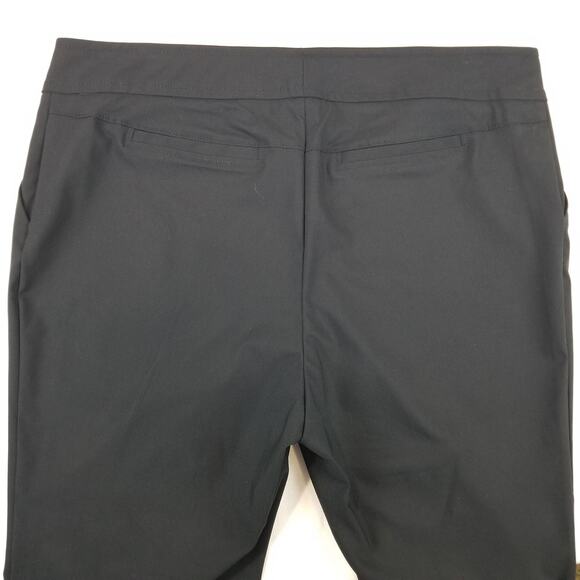 Torrid Pants Womens 20 Black Straight Leg Noir Stretch Career Office Work New - Picture 6 of 13